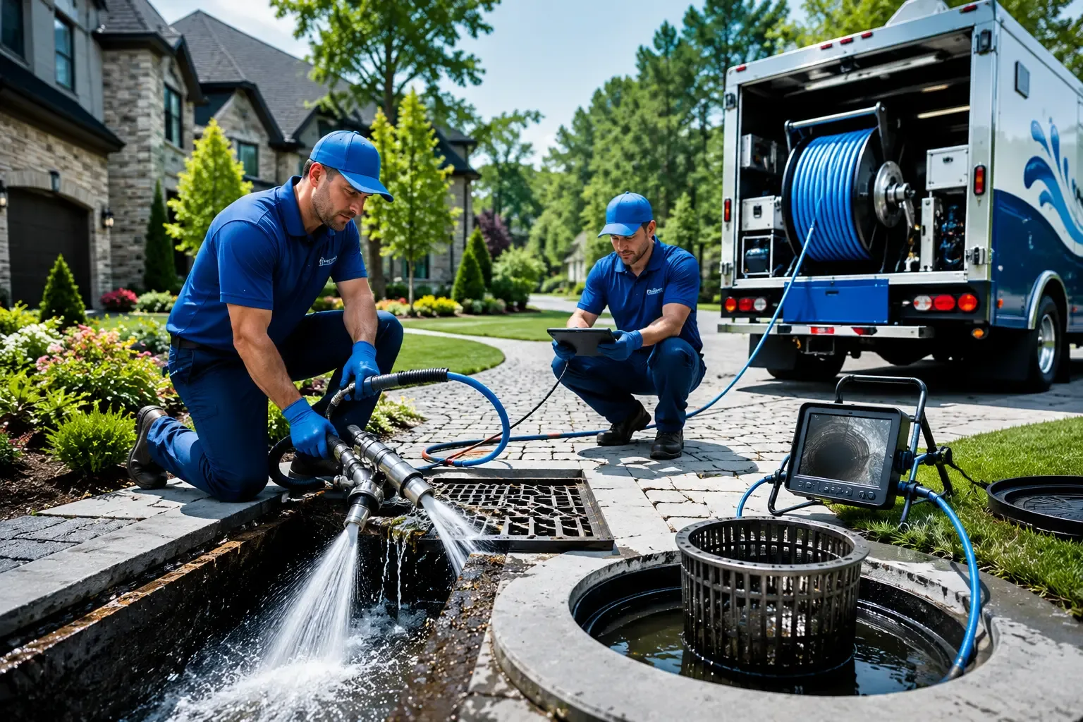 Local outdoor drain cleaning professionals in New Lisbon, NJ